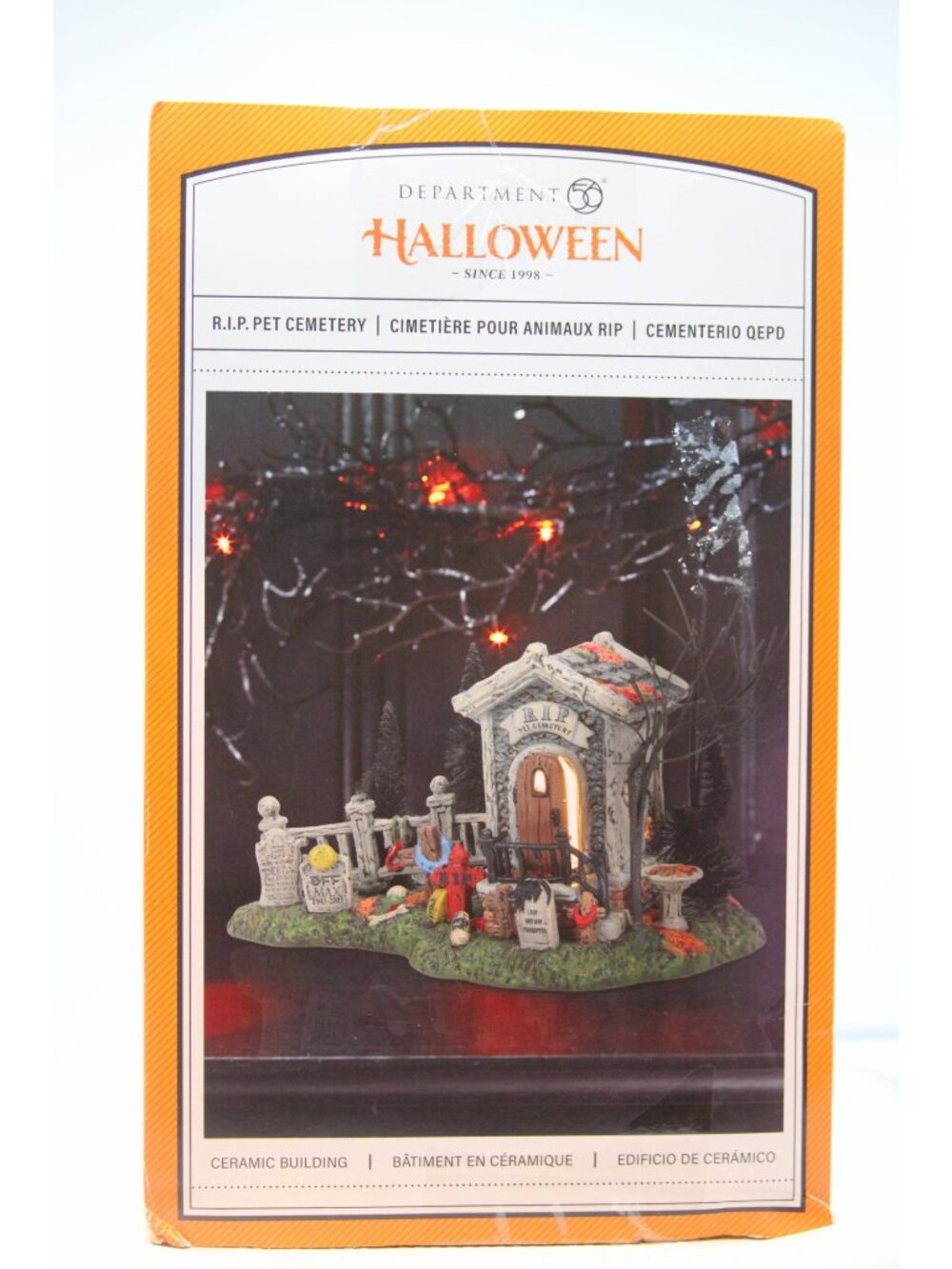 Dept 56 Halloween Village - R.I.P. Pet Cemetery